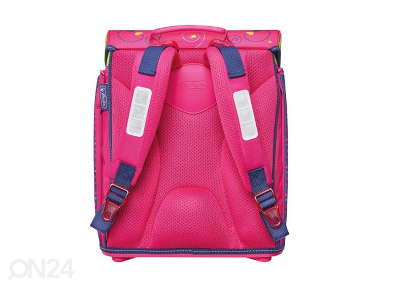 Koolikott Herlitz New Midi Pink Hearts suurendatud