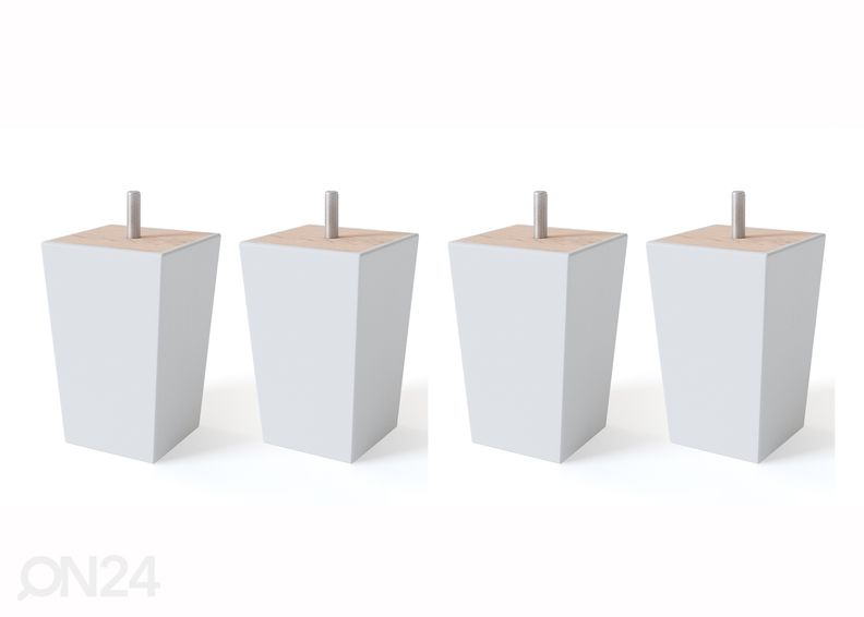 Koonusjalgade komplekt keermega 10 cm suurendatud