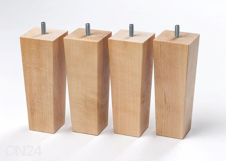 Koonusjalgade komplekt keermega 18 cm suurendatud