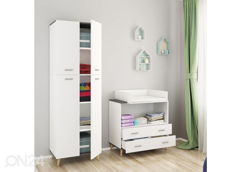 Kõrge kapp Landos 60 cm suurendatud