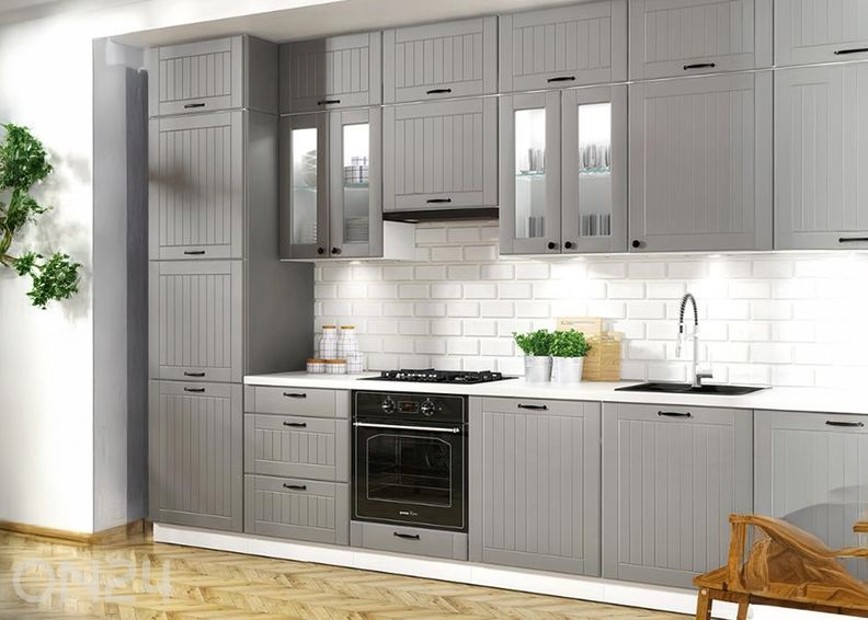 Kõrge köögikapp integreeritavale ahjule 60x213,7 cm suurendatud