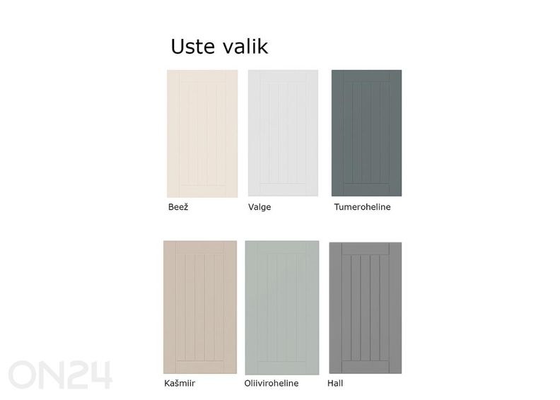 Kõrge köögikapp integreeritavale ahjule 60x235,7 cm suurendatud