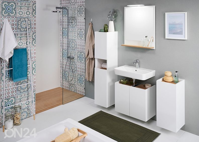 Kõrge vannitoakapp suurendatud