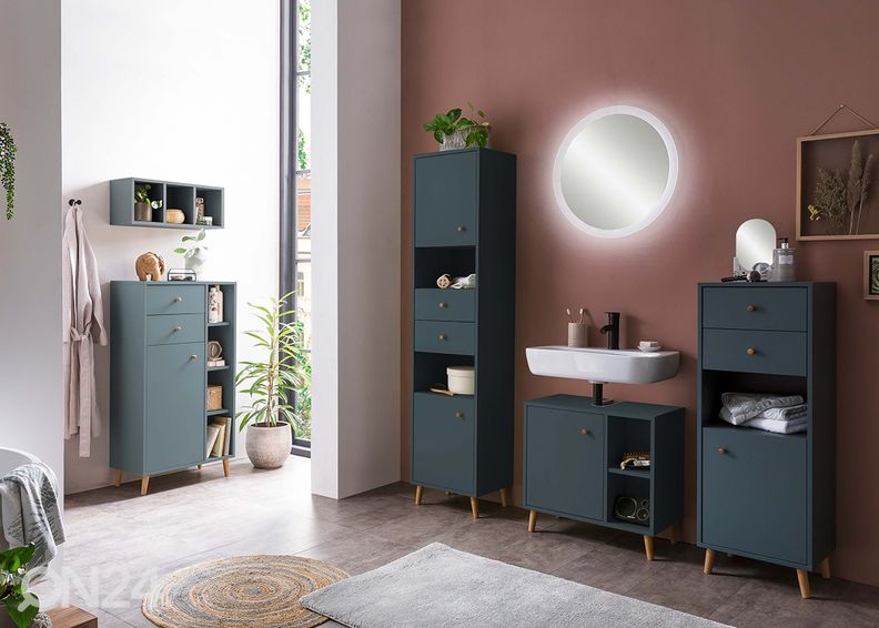 Kõrge vannitoakapp Bjarne 40 cm suurendatud