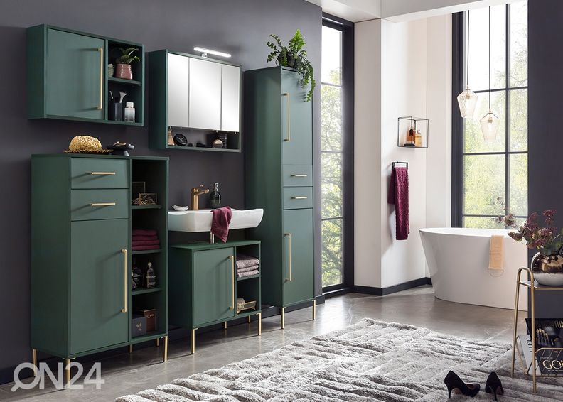 Kõrge vannitoakapp Kent 40,5 cm suurendatud