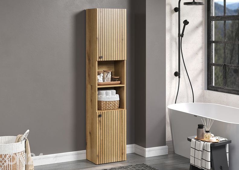 Kõrge vannitoakapp Pure Bliss 40 cm suurendatud