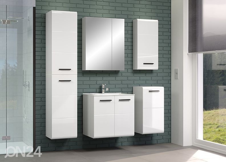 Kõrge vannitoakapp Riva suurendatud