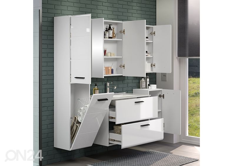 Kõrge vannitoakapp Riva suurendatud