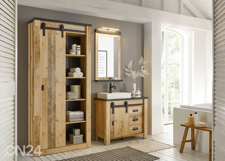 Kõrge vannitoakapp Sherwood suurendatud