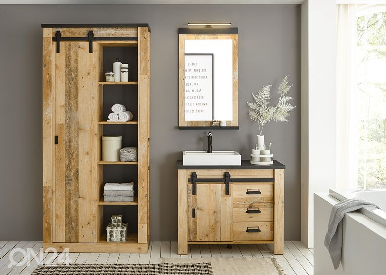 Kõrge vannitoakapp Sherwood suurendatud