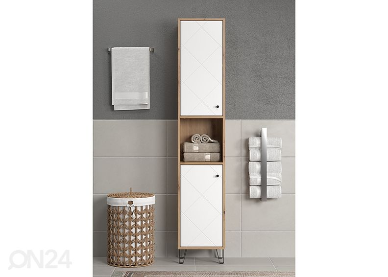 Kõrge vannitoakapp Touch suurendatud