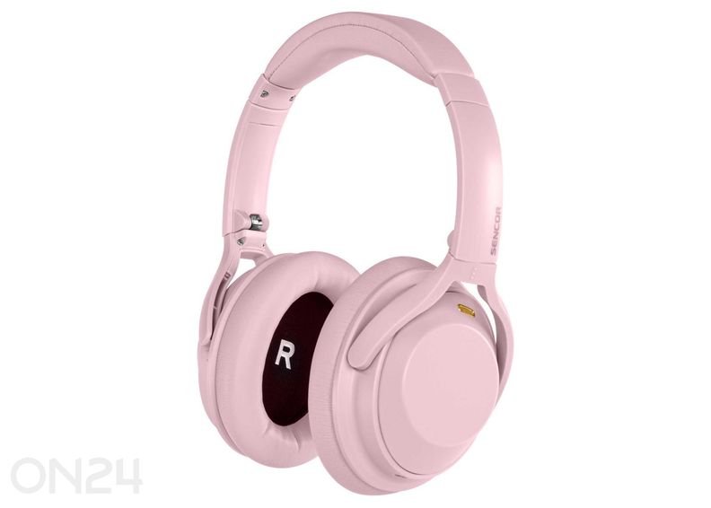 Kõrvaklapid ANC Sencor Sep Corporate Pink suurendatud