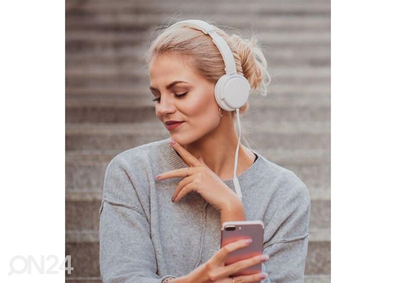 Kõrvaklapid Sencor SEP720GY, hall suurendatud