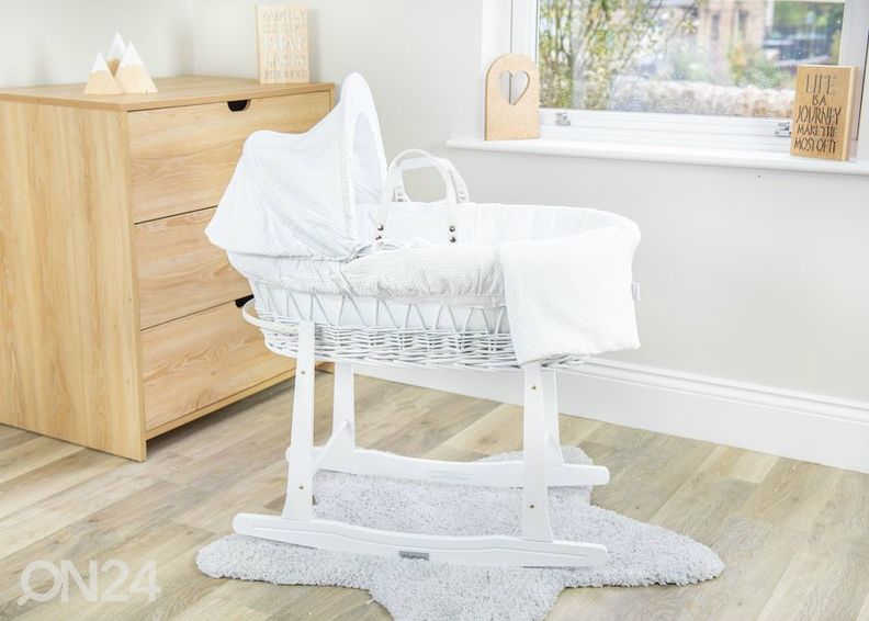 Korvhäll Puuvilla unistus valgel vitskorvil suurendatud