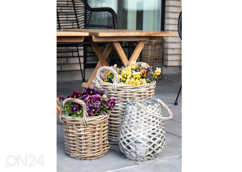 Korvid / lillepotid Biên Hòa 4 tk suurendatud