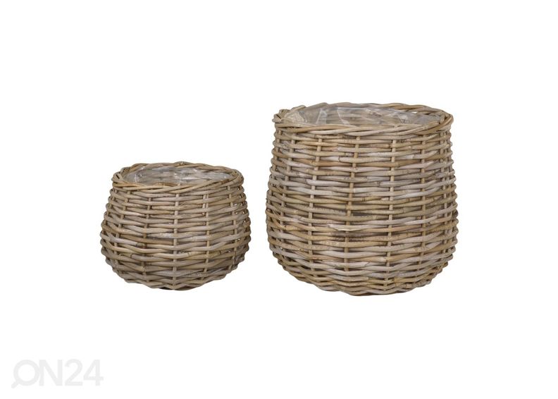 Korvid / lillepotid Pulo 2 tk suurendatud