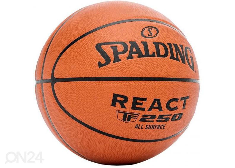 Korvpall Spalding React TF-250 suurus 6 suurendatud
