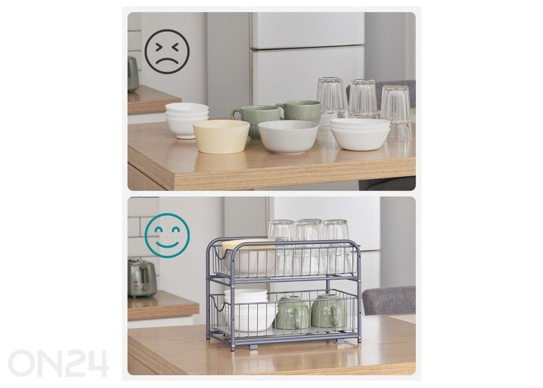 Korvriiul köögikappi suurendatud