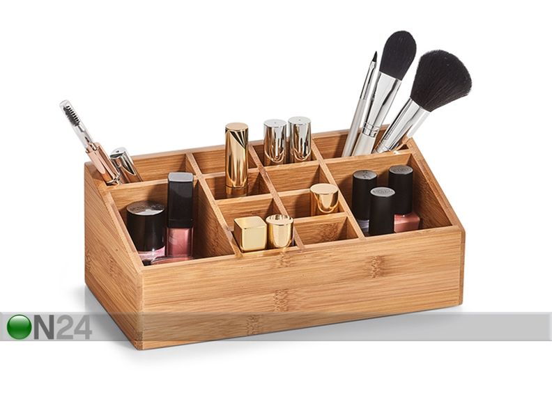 Kosmeetika- või kirjatarvete alus suurendatud