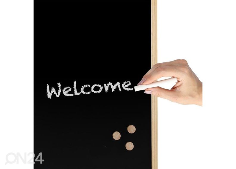 Kriiditahvel/magnettahvel 60x40 cm, mänd suurendatud