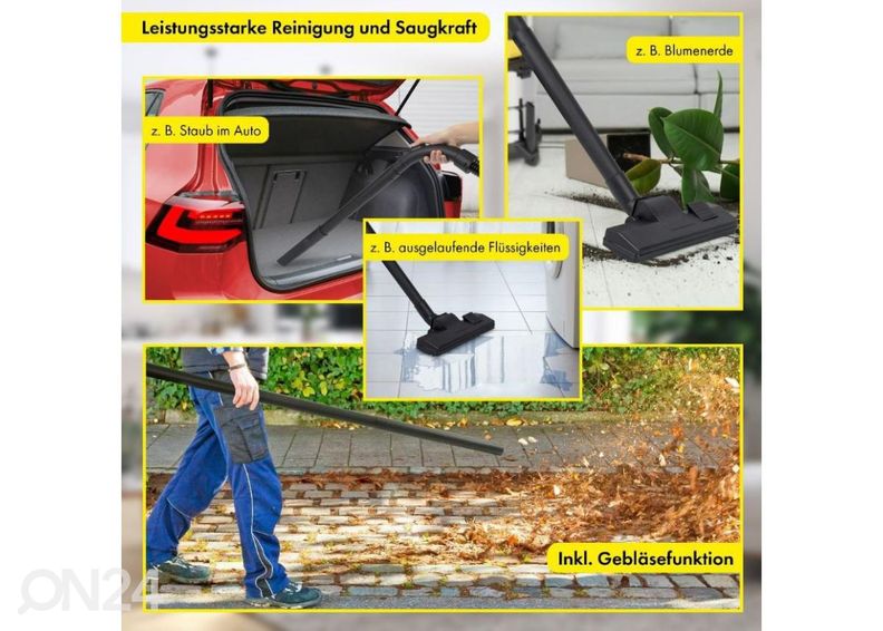 Kuiv/märg tolmuimeja Bomann BS6058CB suurendatud