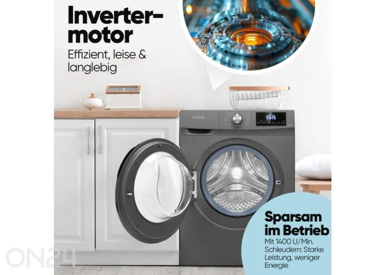 Kuivatiga pesumasin Bomann WAT7186T suurendatud