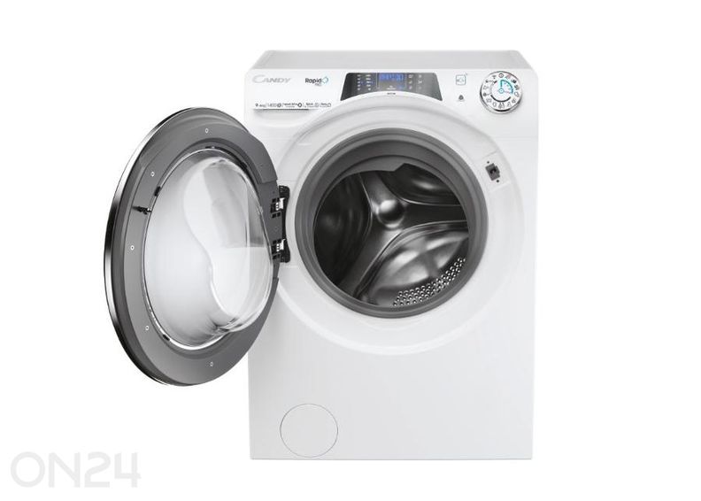 Kuivatiga pesumasin Candy RPW4966BWMBC/1-S suurendatud