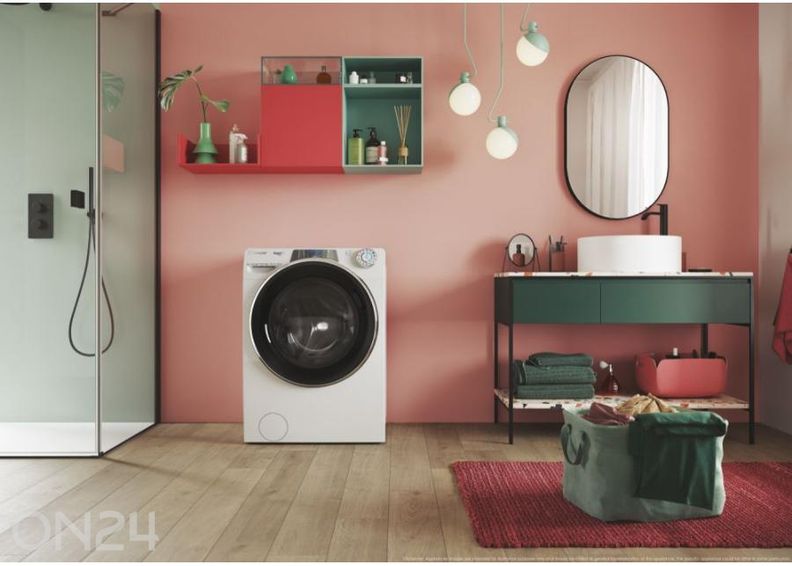 Kuivatiga pesumasin Candy RPW4966BWMBC/1-S suurendatud