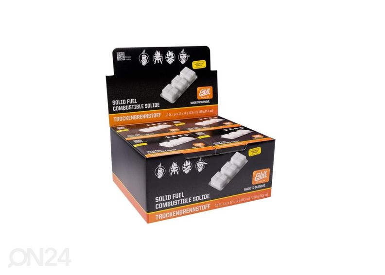 Kuivpiiritus tabletid Esbit 12x14 g suurendatud