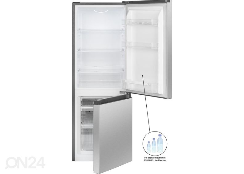 Külmik Bomann KG320.2IX inox suurendatud