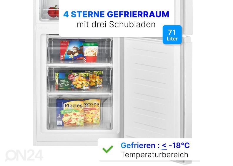 Külmik Bomann KG7353W suurendatud