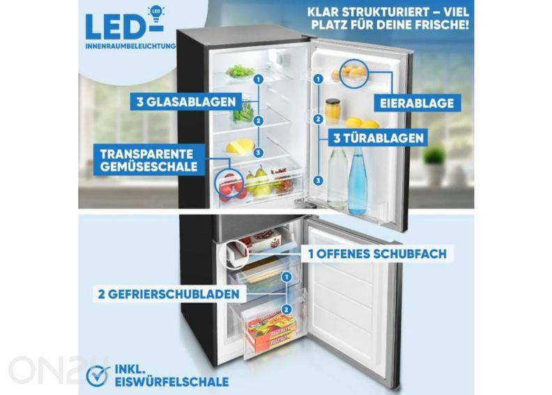 Külmik Bomann KG7359SIX suurendatud