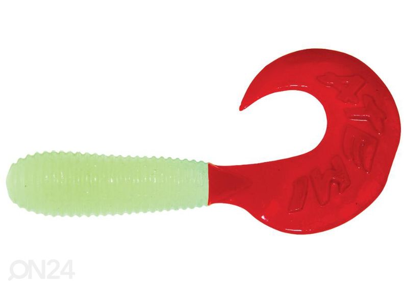 Kummikala Single Tail Atemi 8,5 cm 8 tk suurendatud
