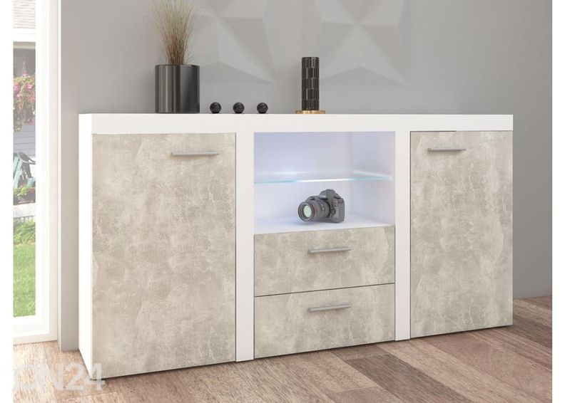 Kummut 157 cm + LED valgustus suurendatud