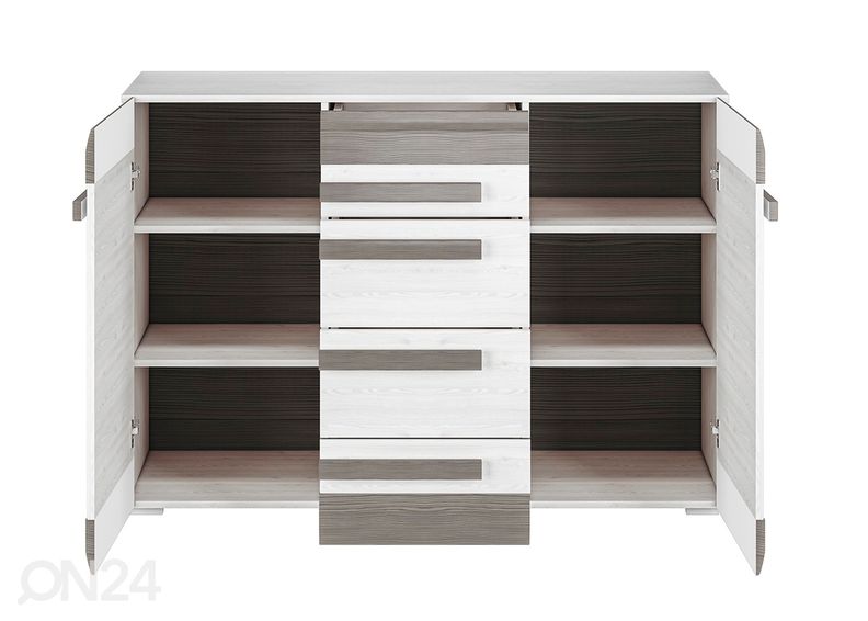 Kummut Bianca 138 cm suurendatud