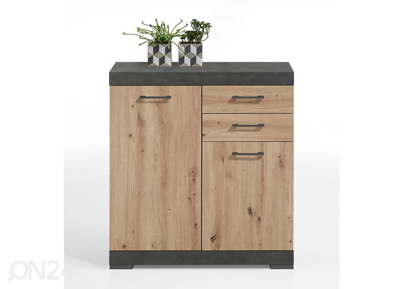 Kummut Bristol 2 80x35xh90 cm suurendatud