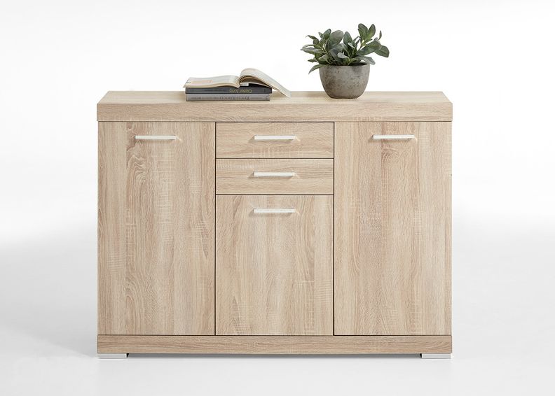Kummut Bristol 3 120x35xh90 cm suurendatud