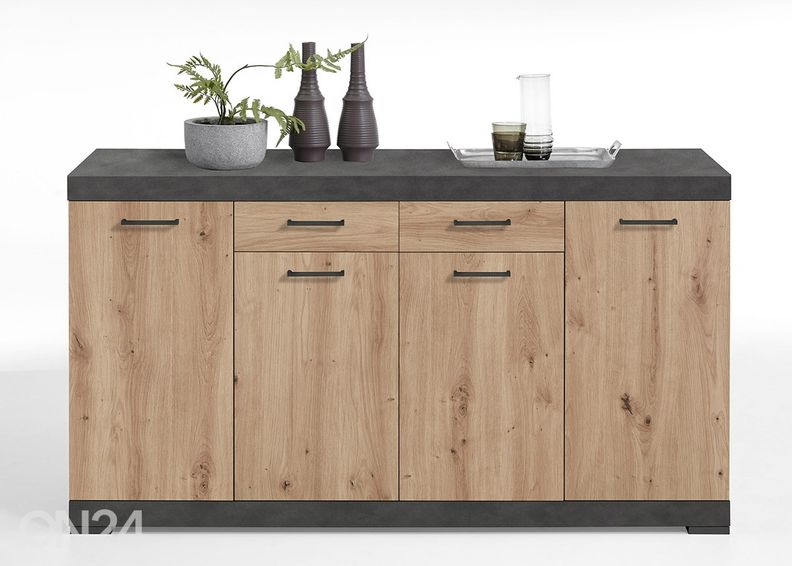 Kummut Bristol 4 XL 160x50xh90 cm suurendatud