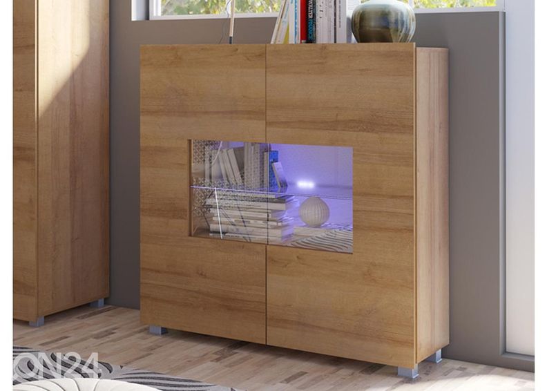 Kummut Claudia 100 cm + LED suurendatud