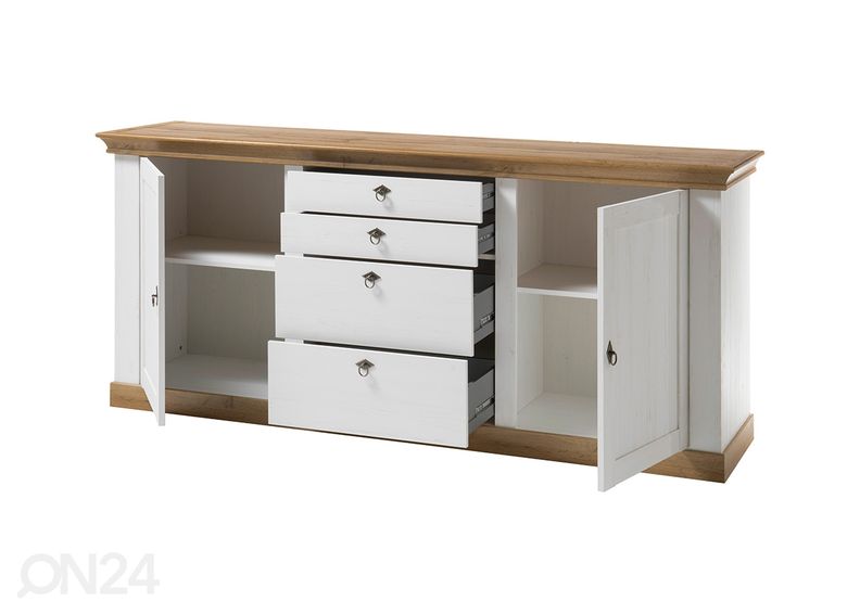 Kummut Landhaus 210 cm suurendatud