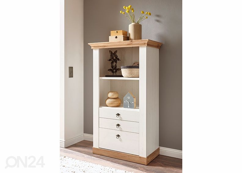 Kummut Landhaus 82 cm suurendatud