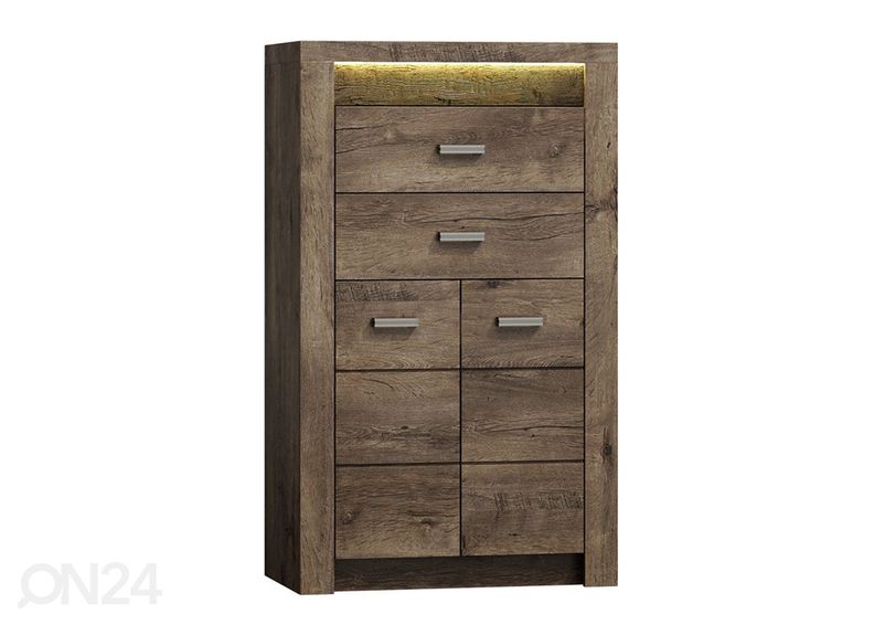 Kummut + LED-valgustus suurendatud