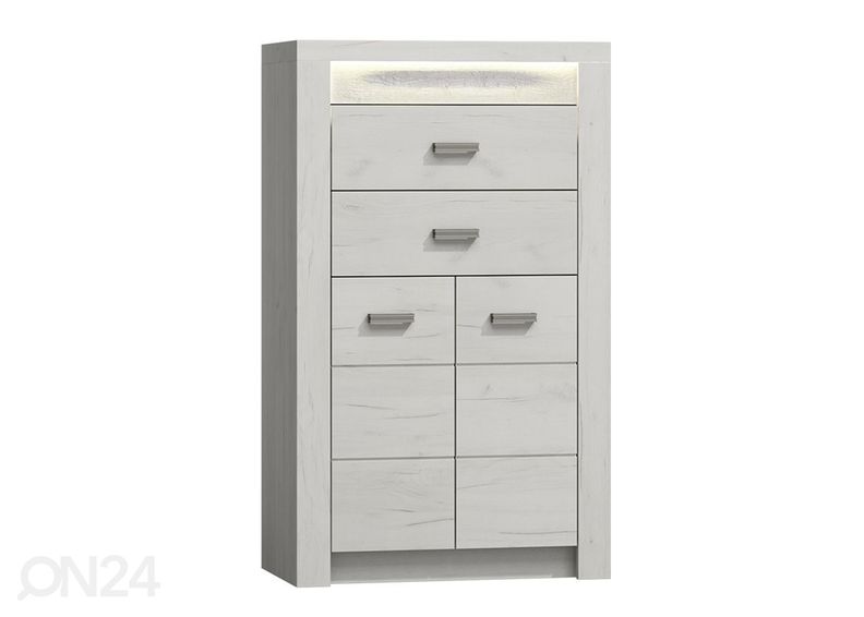 Kummut + LED-valgustus suurendatud