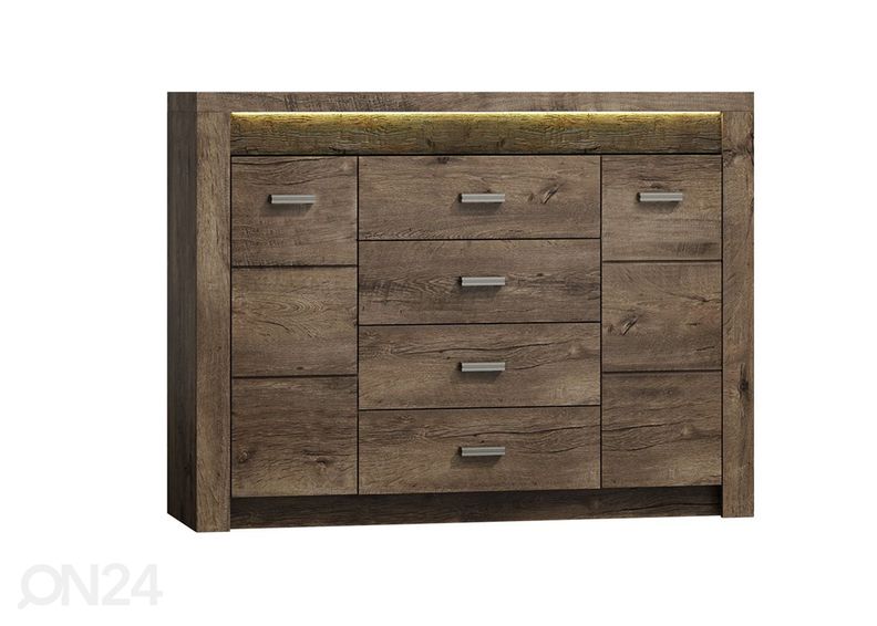 Kummut + LED-valgustus suurendatud