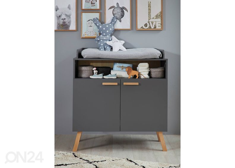 Kummut mähkimisalusega Mats suurendatud