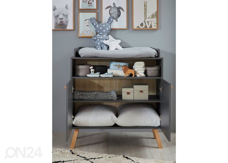 Kummut mähkimisalusega Mats suurendatud