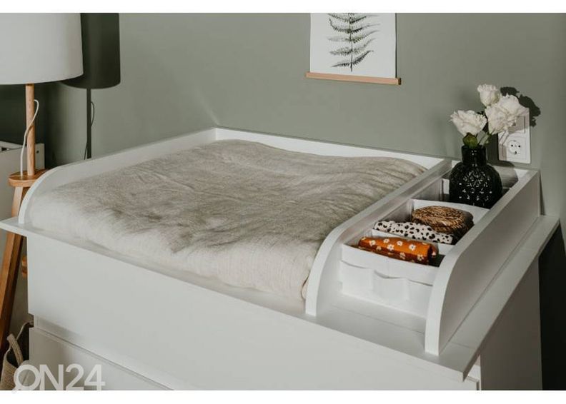 Kummut mähkimislauaga Image 120 cm suurendatud