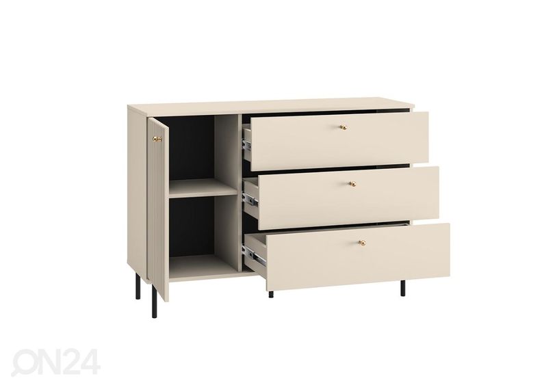 Kummut Melanie 120 cm suurendatud