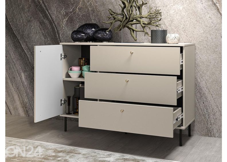 Kummut Melanie 120 cm suurendatud