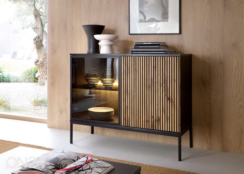 Kummut Senato 104 cm + LED suurendatud